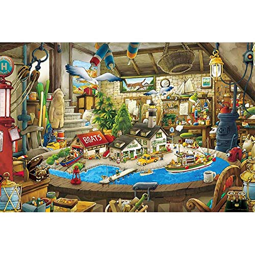 Amazon | 1000ピース ジグソーパズル リトル ハーバー (50x75cm
